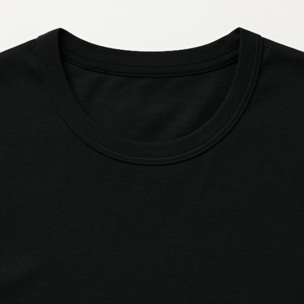The Engineered Performance Tee in Obsidian Blank, premium blank t-shirt for decoration