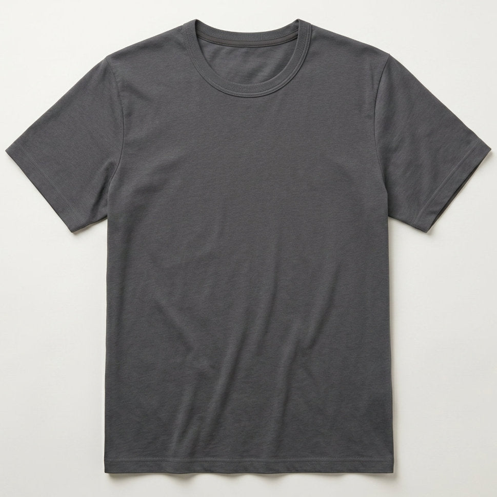 The Engineered Performance Tee in Iron Gray, premium blank t-shirt for decoration