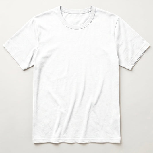 The Engineered Performance Tee in Optical White, premium blank t-shirt for decoration